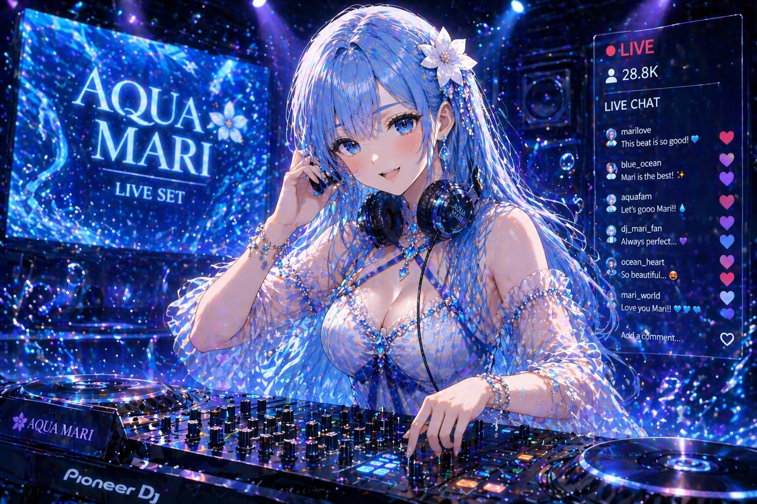 아쿠아 마리 메인 비주얼